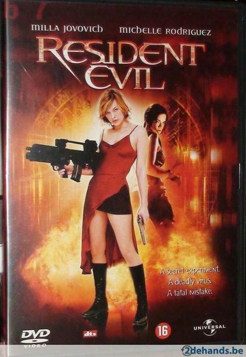 4 DVD Resident Evil, Apocalypse, Extinction et Afterlife, CD & DVD, DVD | Science-Fiction & Fantasy, Science-Fiction, Enlèvement ou Envoi