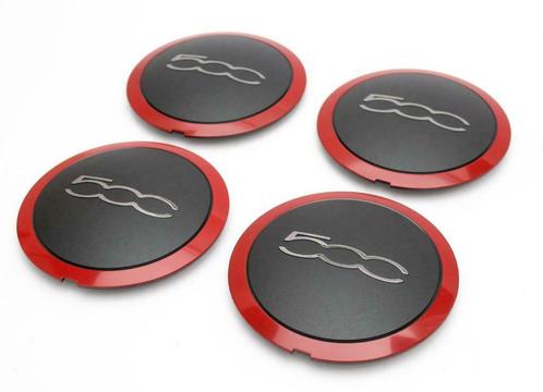 Wieldop velgkap Fiat 500 set 4 stuks origineel Fiat, Auto diversen, Wieldoppen, Nieuw, Verzenden