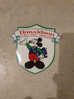 vintage lot d'autocollants Disney donaldson 1980 neuf, Nieuw, Mickey Mouse, Papier, Kaart of Schrift, Ophalen of Verzenden