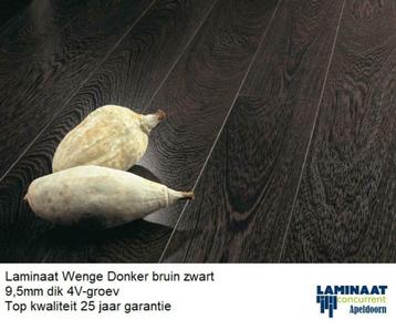 Laminaat Wenge plank 9,5mm dik massive plank laminaat vloer