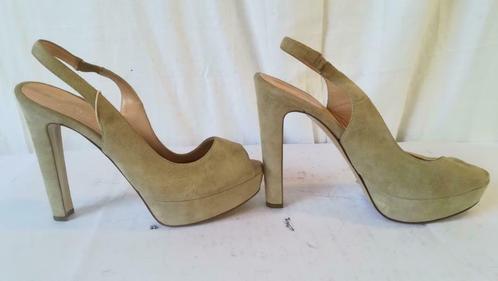 450B* CARLA G - magnifiques sandales tt cuir (38), Vêtements | Femmes, Chaussures, Neuf, Escarpins, Beige, Envoi