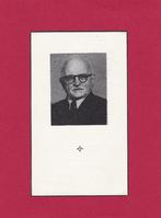 DP Schoolhoofd August Peeters, Verzenden, Bidprentje