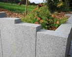 Palissades en granite gris flammé PREMIER CHOIX
