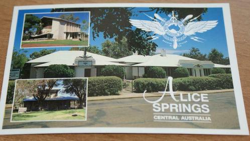 Ansichtkaart Royal Flying Doctors, Alice Springs AUSTRALIË, Verzamelen, Postkaarten | Buitenland, Ongelopen, Buiten Europa, 1980 tot heden