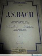 J.S Bach, Muziek en Instrumenten, Bladmuziek, Ophalen