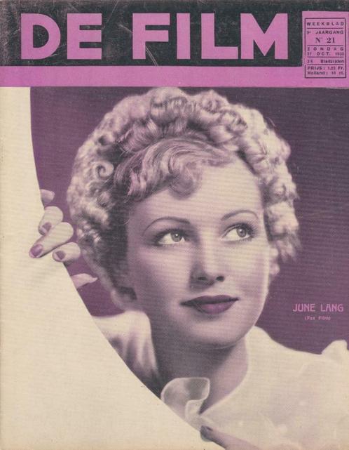De Film (weekblad, jaargang 9, n° 21, 1935, Patria), Boeken, Tijdschriften en Kranten, Ophalen of Verzenden