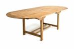 ChiqueTeakhouten Uitschuifbare Eettafel Tuintafel Max.230 cm, Tuin en Terras, Tuinsets en Loungesets, Ophalen of Verzenden, Nieuw
