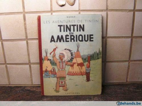 kuifje-tintin en amerique-1947-B1, Livres, BD, Utilisé