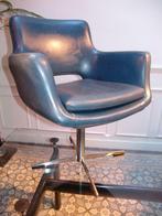 Set van 6 zeldzame originele vintage Knoll executive chairs, Huis en Inrichting, Stoelen, Blauw, Kunststof, Gebruikt, Ophalen