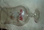 #K bier glas HAPKIN Anno 1877 33cl M10 Brouwerij Alken Maes, Utilisé, Enlèvement ou Envoi, Verre à bière