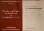 Conseils aux malades qui se soignent par l'homéopathie, Comme neuf, Enlèvement ou Envoi, Dr Hodiamont, Plantes et Alternatives