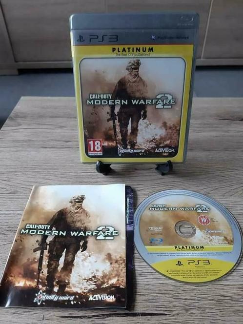 Ps3 platinum call of duty modern warefare 2, Games en Spelcomputers, Games | Sony PlayStation 3, Zo goed als nieuw, Ophalen of Verzenden