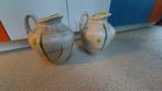 2 vases identiques en céramique d'Allemagne de l'Ouest, Enlèvement ou Envoi