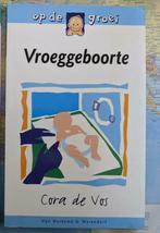 Vroeggeboorte, boek door Cora De Vos, Livres, Enlèvement ou Envoi, Neuf, Grossesse et accouchement, Cora De Vos