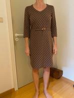 Bruine jurk WTG, Kleding | Dames, Ophalen of Verzenden, Maat 42/44 (L), Bruin