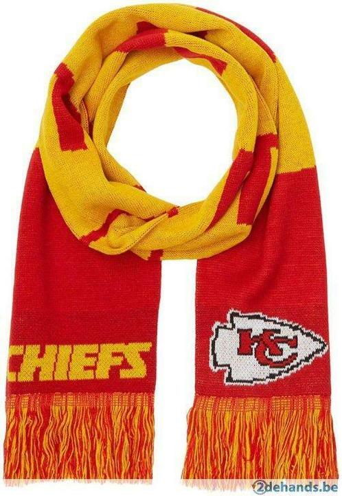 sjaal NFL Kansas City Chiefs supporter sjaal, Verzamelen, Overige Verzamelen, Nieuw, Ophalen of Verzenden