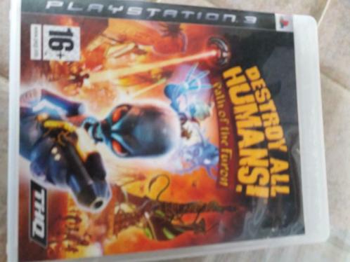 ps3 game Destroy all humans Path of the furon, Games en Spelcomputers, Games | Sony PlayStation 3, Zo goed als nieuw, Ophalen of Verzenden
