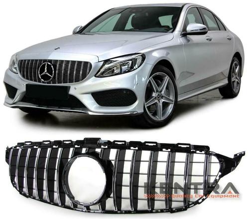 Calandre look AMG noire / chrome pour Mercedes W205, Autos : Pièces & Accessoires, Autres pièces automobiles, Mercedes-Benz, Neuf