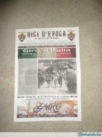 Italiaans krantje wielrennen Giro d'italia, Enlèvement, Neuf