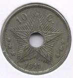 7473 * BELGISCH CONGO - ALBERT I * 10 cent 1911 * Pr., Postzegels en Munten, Munten | België, Verzenden