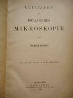 1890 Leitfaden der botanischen Microscopie BEHRENS 150 plaqu, Enlèvement ou Envoi