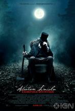Affiche "Abraham Lincoln : Chasseur de Vampires", Ophalen of Verzenden, Zo goed als nieuw, Rechthoekig Staand, Film en Tv