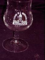 Bierglazen.Cuvee St.Berthuin.Malonne.Notger 980.D 143, Autres marques, Utilisé, Enlèvement ou Envoi, Verre ou Verres