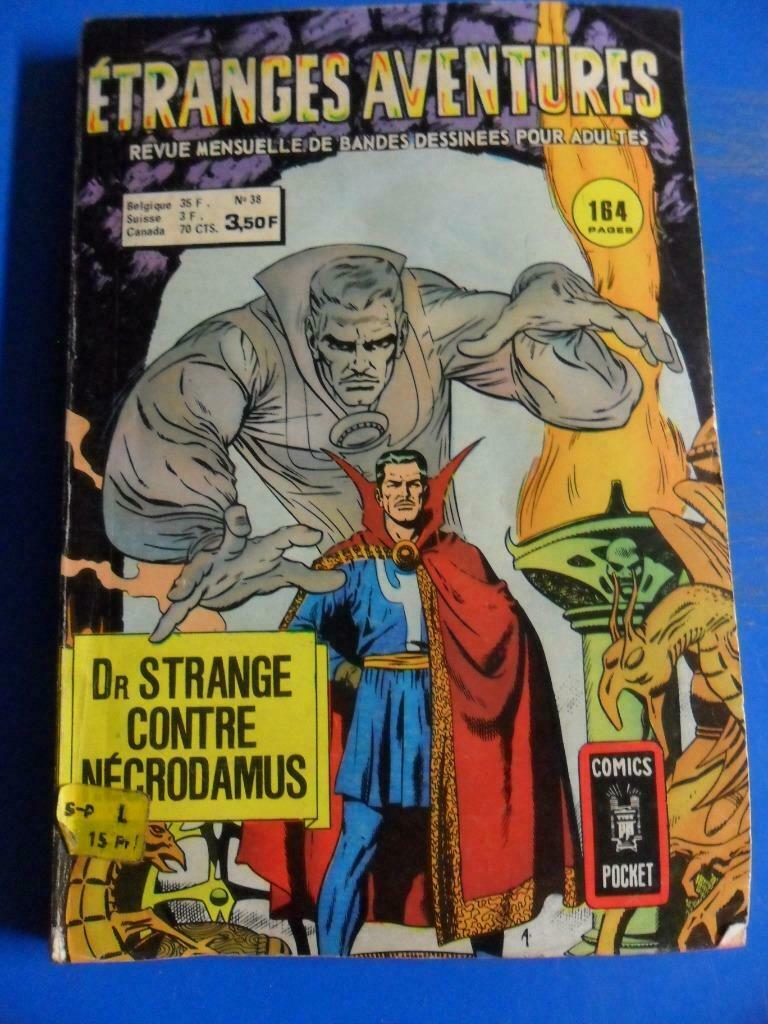 Étranges aventures - Dr Strange contre Nécrodamus, Livres, Comics, Enlèvement ou Envoi, Utilisé