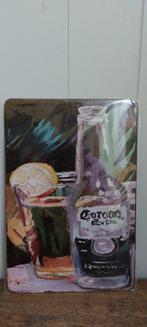 Wandbord tekening Corona, Huis en Inrichting, Verzenden, Nieuw, Tekening