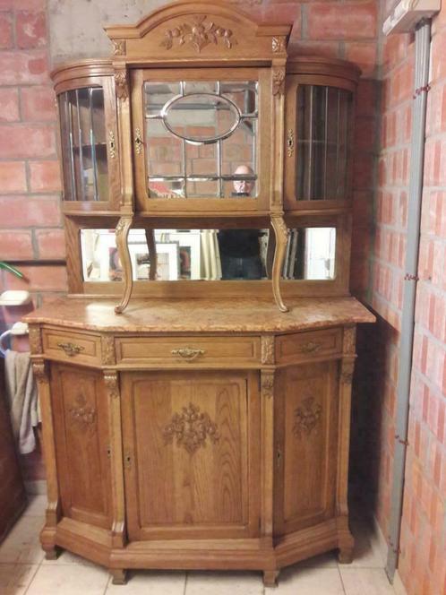stijlvolle dressoirkast ( 100 jaar oud), Huis en Inrichting, Kasten | Vitrinekasten, Gebruikt, 200 cm of meer, 100 tot 150 cm