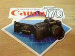 oude sticker canon t70 first photo computer kodak, Zo goed als nieuw, Verzenden
