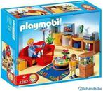playmobil 4282 grote woonkamer, Kinderen en Baby's, Speelgoed | Playmobil, Gebruikt, Ophalen of Verzenden