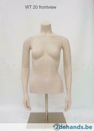 dames buste op inox voet, Zakelijke goederen, Kantoor en Winkelinrichting | Winkel en Inventaris, Ophalen