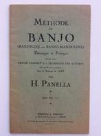 Méthode de Banjo - H. Panella (Editions L. Philippo), Enlèvement ou Envoi