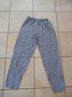 Pantalon léger, type sarouel, taille M, Blauw, Maat 38/40 (M), Ophalen of Verzenden, Zo goed als nieuw