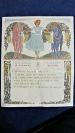 OUDE VERZONDEN TELEGRAM, Verzamelen, Ophalen of Verzenden, Gebruikt