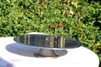 § plat a tarte sur pied en inox, Antiquités & Art, Enlèvement ou Envoi