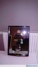 Dienblad Black e White whisky, Verzamelen, Ophalen of Verzenden, Gebruikt