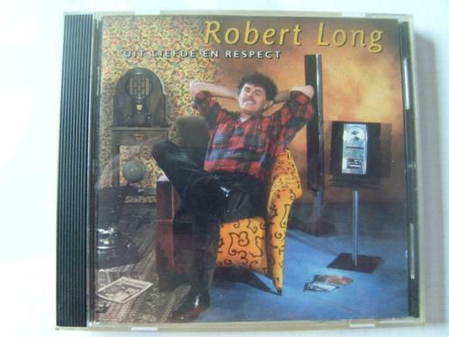 Robert Long: Uit Liefde En Respect (verzending inbegrepen), CD & DVD, CD | Néerlandophone, Comme neuf, Chanson réaliste ou Smartlap