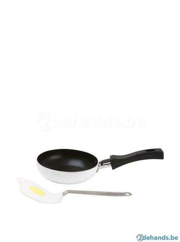 omelet set 1 persoon met spatel mini pan, Enlèvement ou Envoi, Neuf