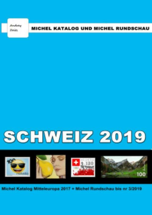 Michel catalogus Zwitserland 2019 + Rundschau, Timbres & Monnaies, Timbres | Accessoires, Catalogue, Enlèvement ou Envoi