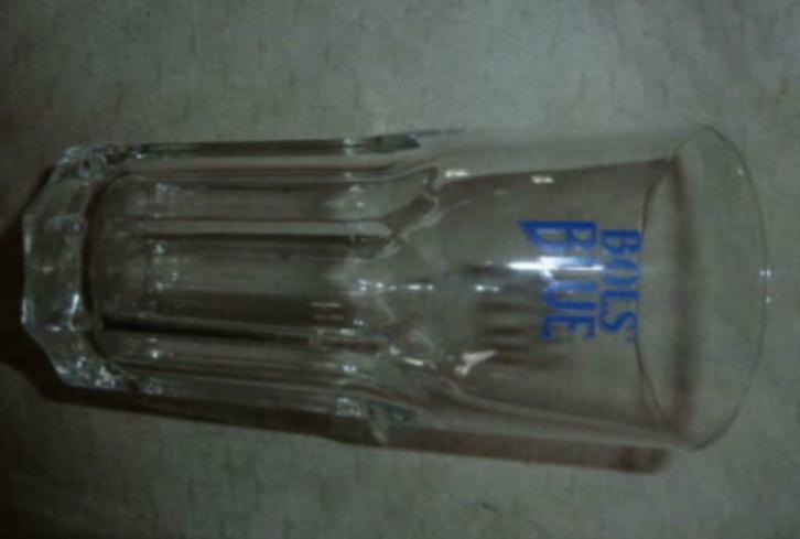 #N glas BOLS BLUE ( curacao ), Verzamelen, Glas en Drinkglazen, Nieuw, Overige typen, Ophalen of Verzenden