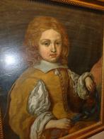 XVIIIième portrait jeune homme noble avec médaillon garçon, Enlèvement