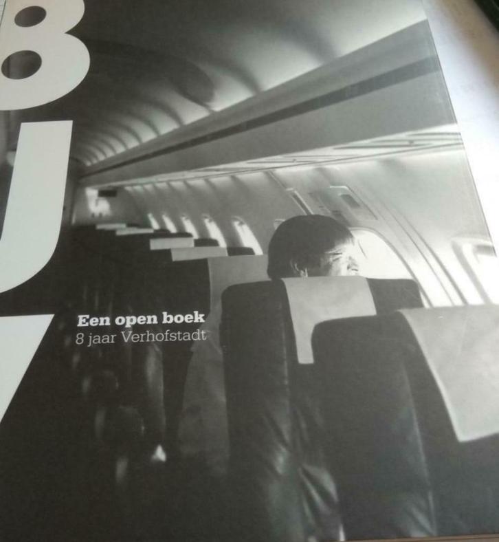 EEN OPEN BOEK: 8JAAR VERHOFSTADT, Boeken, Politiek en Maatschappij, Ophalen of Verzenden