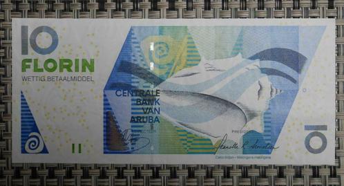 Bankbiljet 10 Gulden Aruba 2012 UNC, Postzegels en Munten, Bankbiljetten | Oceanië, Setje, Ophalen of Verzenden