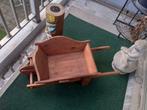 Mooie kruiwagen in hout, Ophalen of Verzenden, Zo goed als nieuw, Hout, Tuin