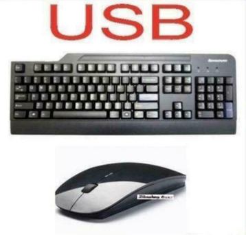 Topkwaliteit Lenovo Toetsenbord & Draadloze USB Design Muis, Informatique & Logiciels, Enlèvement ou Envoi, Neuf