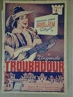 The Singing troubadour No 22 Antique songbook 50 chansons, Enlèvement ou Envoi