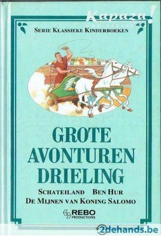 Grote avonturen drieling, Boeken, Kinderboeken | Jeugd | 10 tot 12 jaar, Gelezen, Ophalen of Verzenden