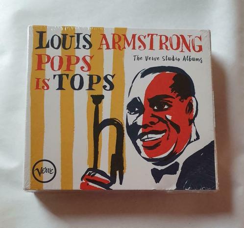 Louis Armstrong: Pops is Tops... (Coffret 4 CD) neuf blister, CD & DVD, CD | Jazz & Blues, Jazz, Coffret, Enlèvement ou Envoi